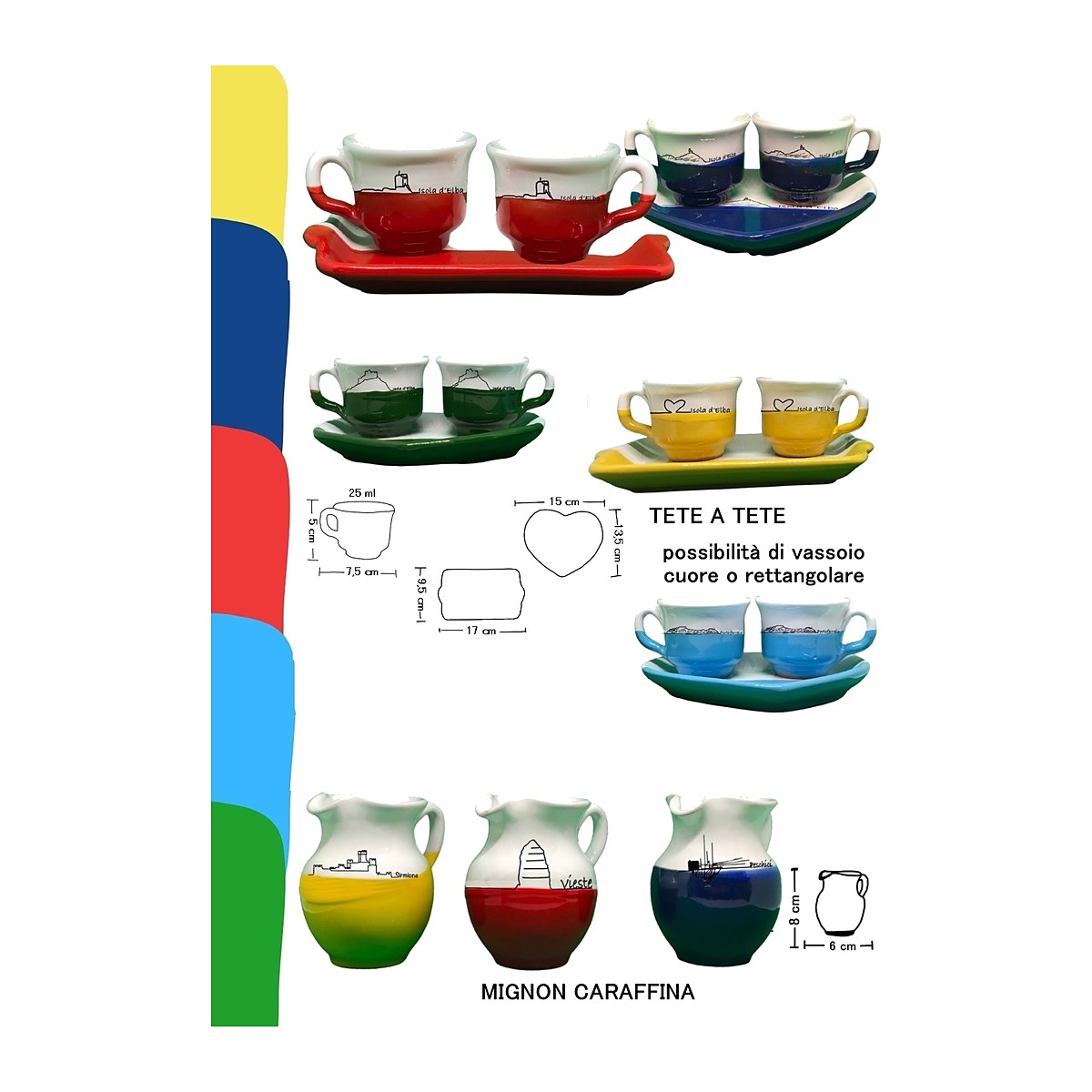 Set caffè e cappuccino in ceramica - immagine 8