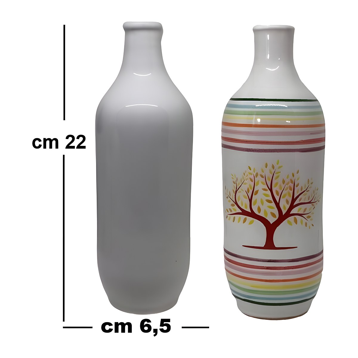 Bottiglie e orcetti in ceramica - immagine 9