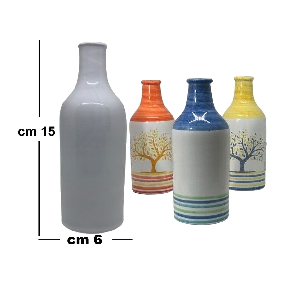 Bottiglie e orcetti in ceramica - immagine 4