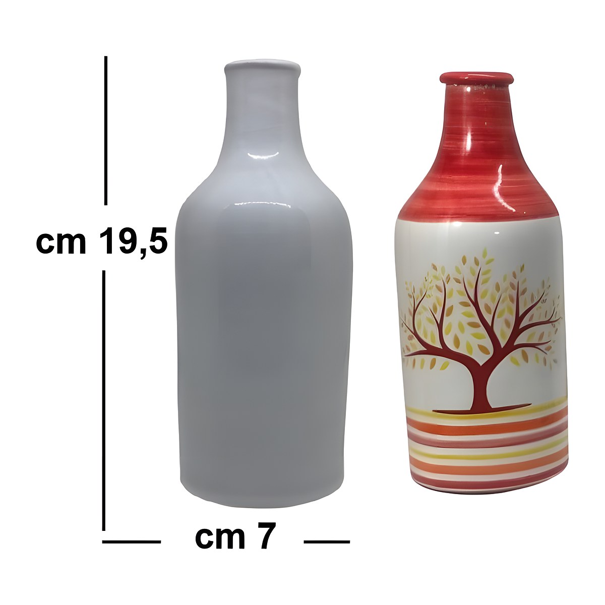 Bottiglie e orcetti in ceramica - immagine 6