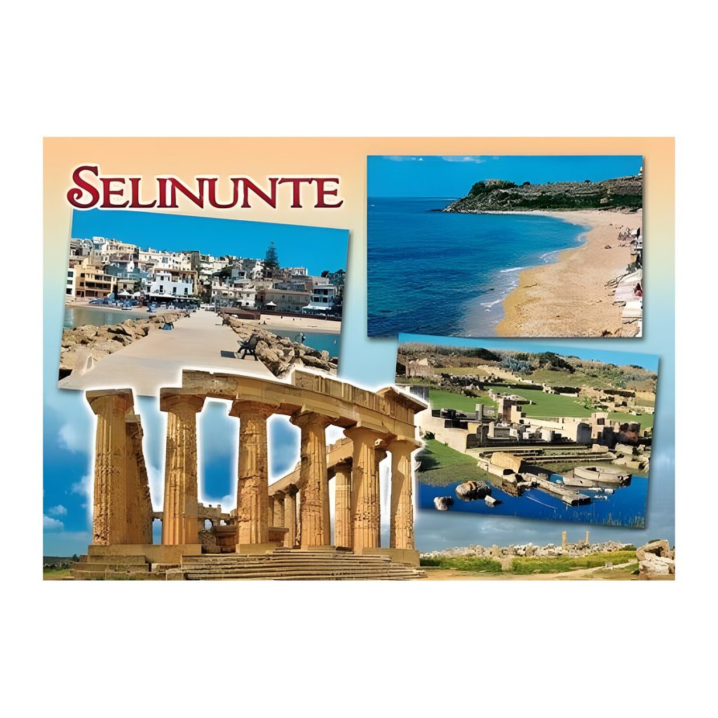 Cartolina souvenir 10 × 15 cm brillantinata