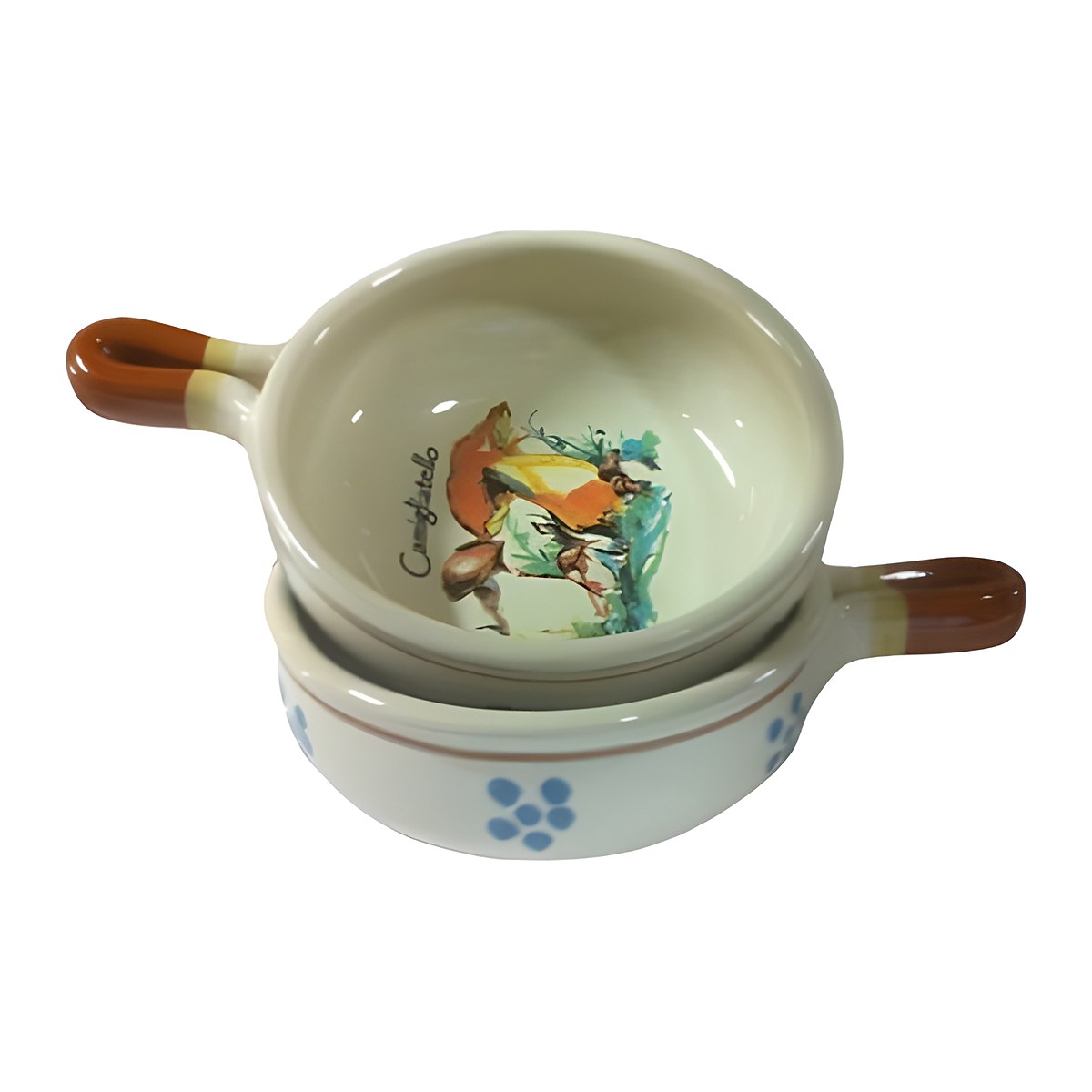 Coppe, coppette e sperlunghe in ceramica - immagine 10