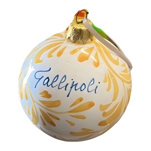 Decorazioni natalizie in ceramica - Pallina di Natale