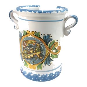 Accessori da cucina in ceramica - Porta bicchieri basso