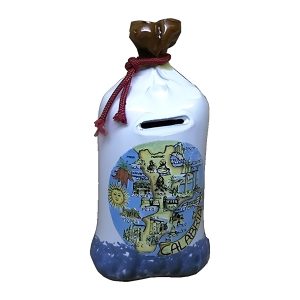 Salvadanai in ceramica - Salvadanaio a sacchetto