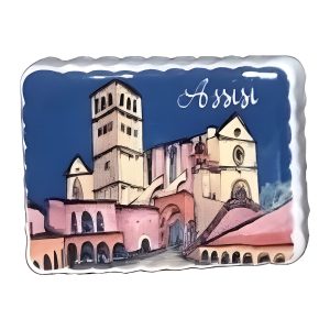 Calamite in ceramica linea Gold - ART.0039a Mignon rettangolo 4 × 3 cm