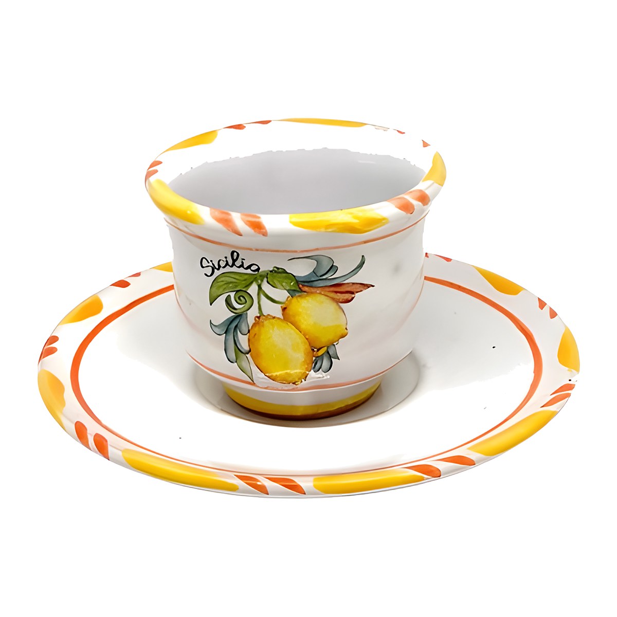 Set caffè e cappuccino in ceramica - immagine 2