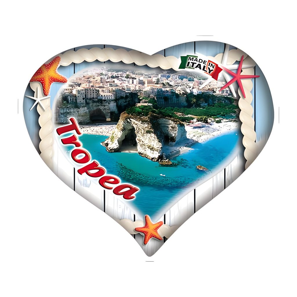 Calamita marmetto cuore 7,5 × 6,5 cm
