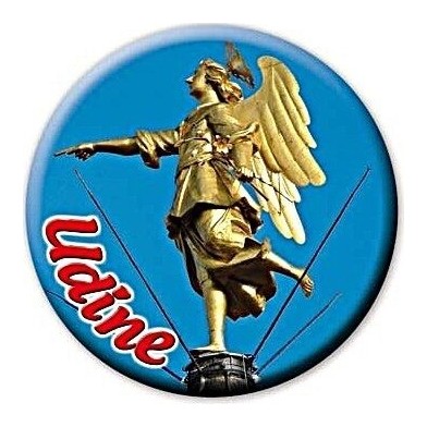 Calamita in metallo tonda - immagine 5