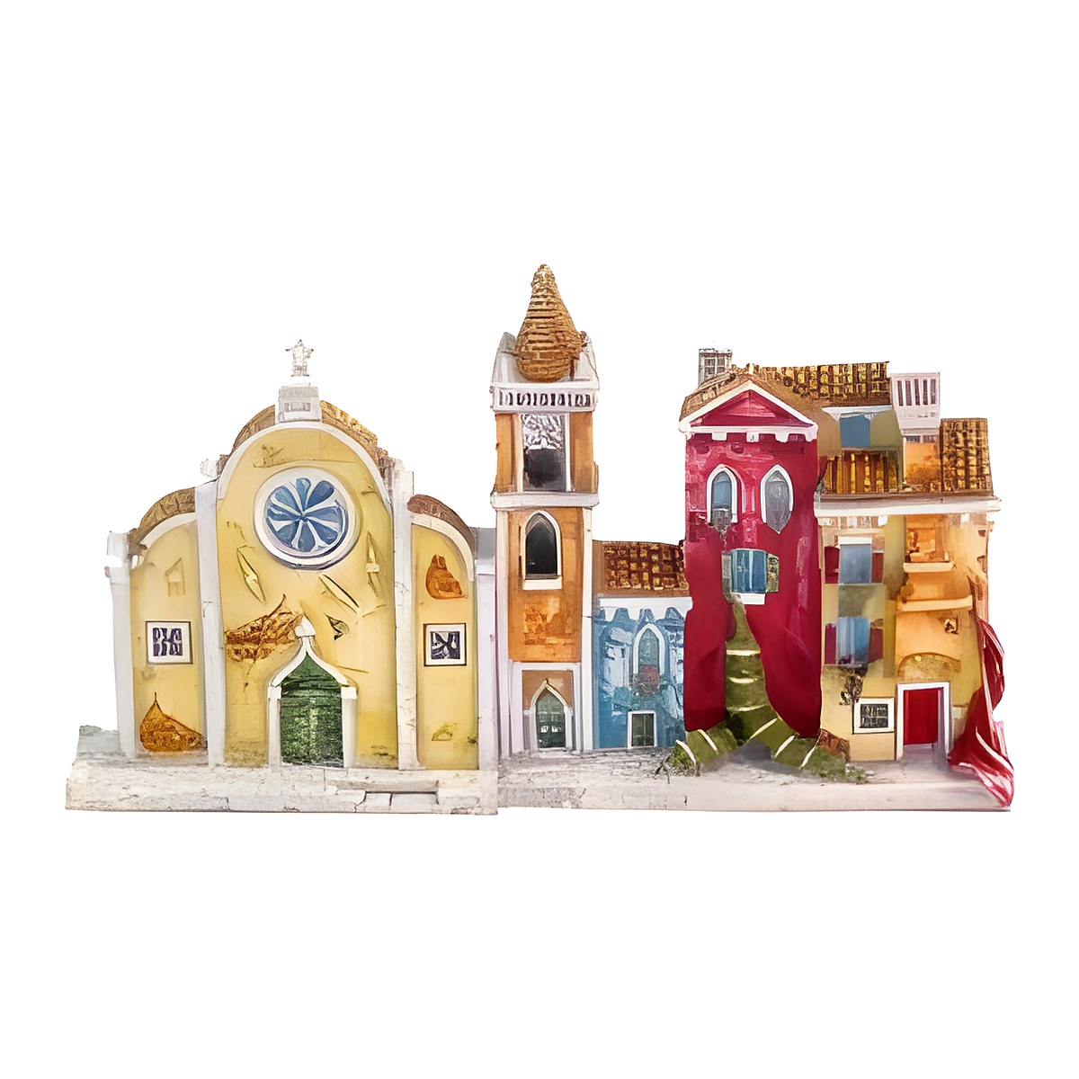Miniature di monumenti in resina - immagine 3