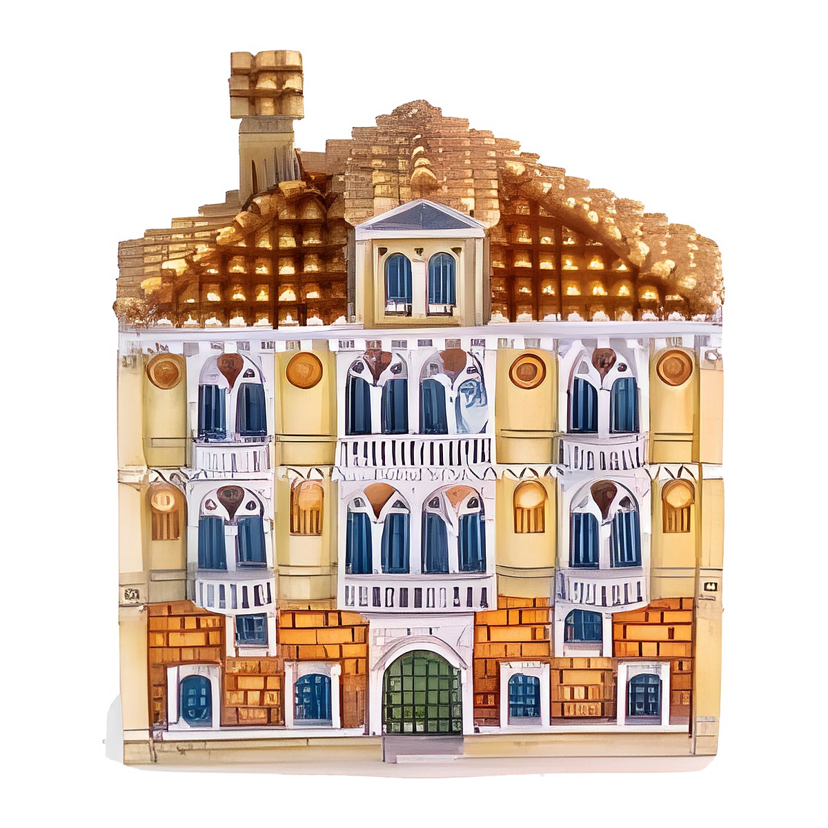 Miniature di monumenti in resina - immagine 13