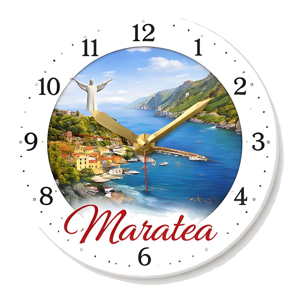 Orologio da parete in ceramica tondo 20 cm