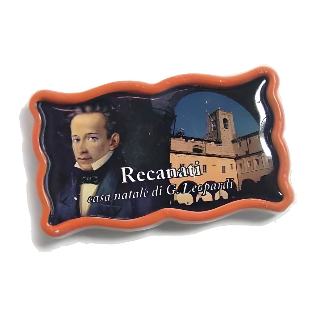 Calamita in resina rettangolo piccolo