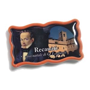Calamita in resina rettangolo piccolo