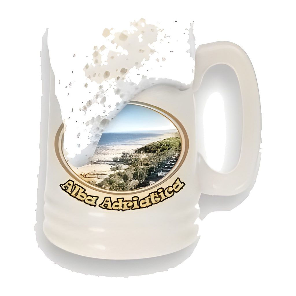 Calamita in resina boccale di birra