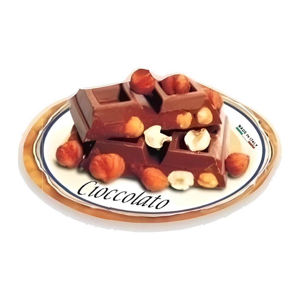 Calamita in resina cioccolato