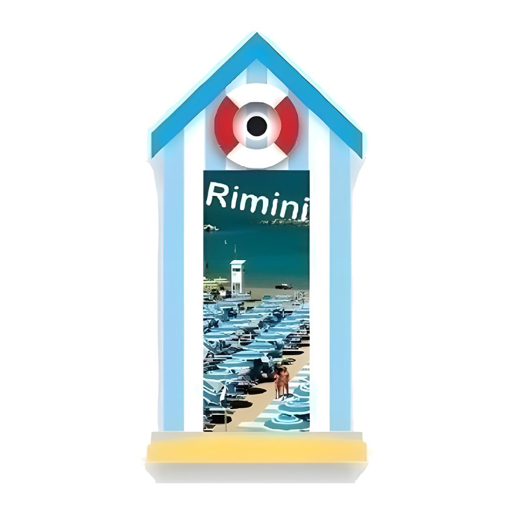 Calamita in resina cabina mare
