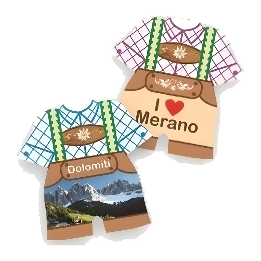 Calamita in resina costume tirolese m