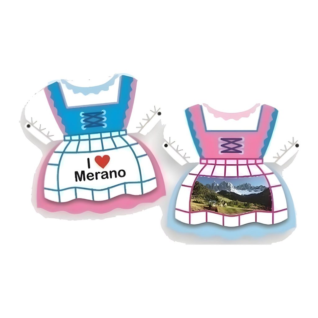 Calamita in resina costume tirolese f
