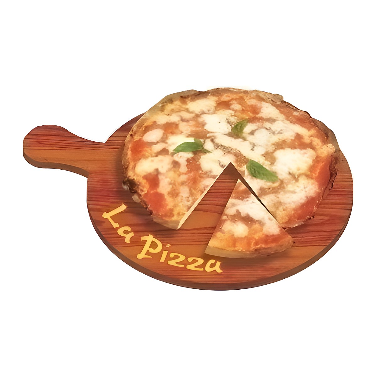 Calamita in resina tagliere con pizza