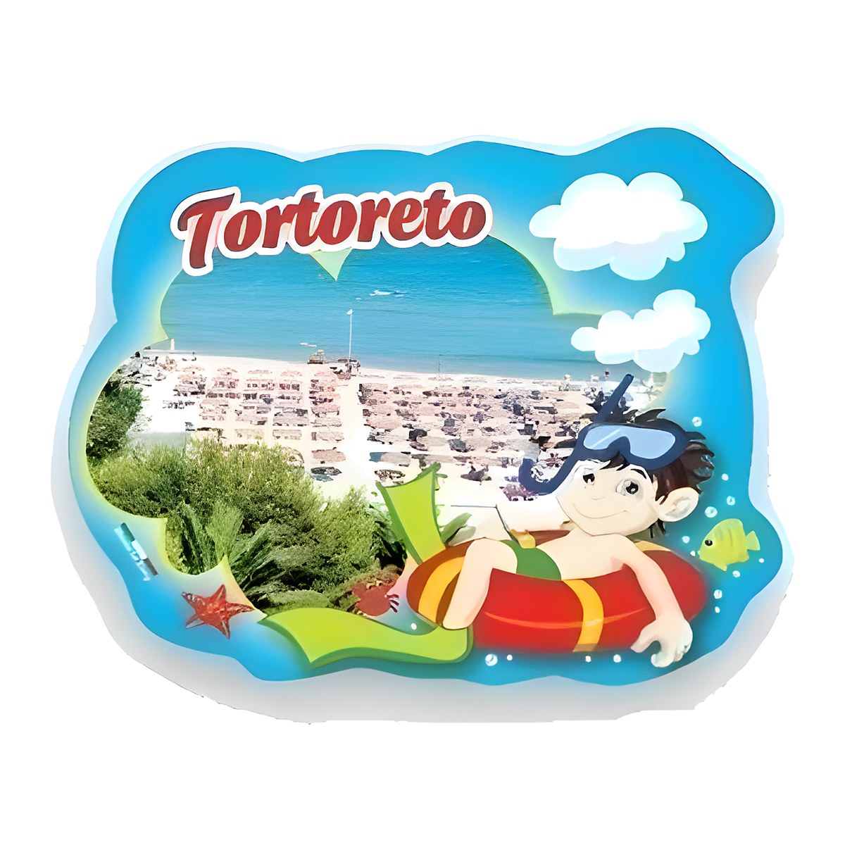 Calamita in resina relax mare