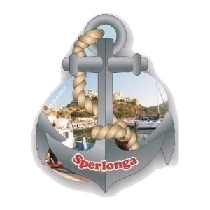 Calamita in resina ancora