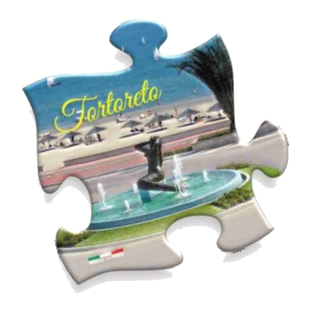 Calamita in resina singolo puzzle