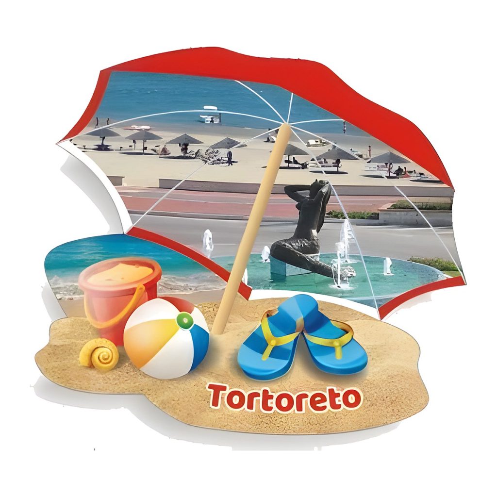 Calamita in resina ombrellone