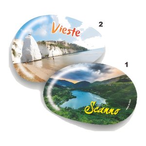 Calamita in resina sasso grande singoli o assortiti
