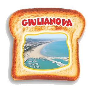 Calamita in resina toast