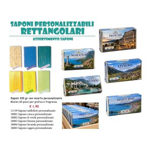 Saponette personalizzate