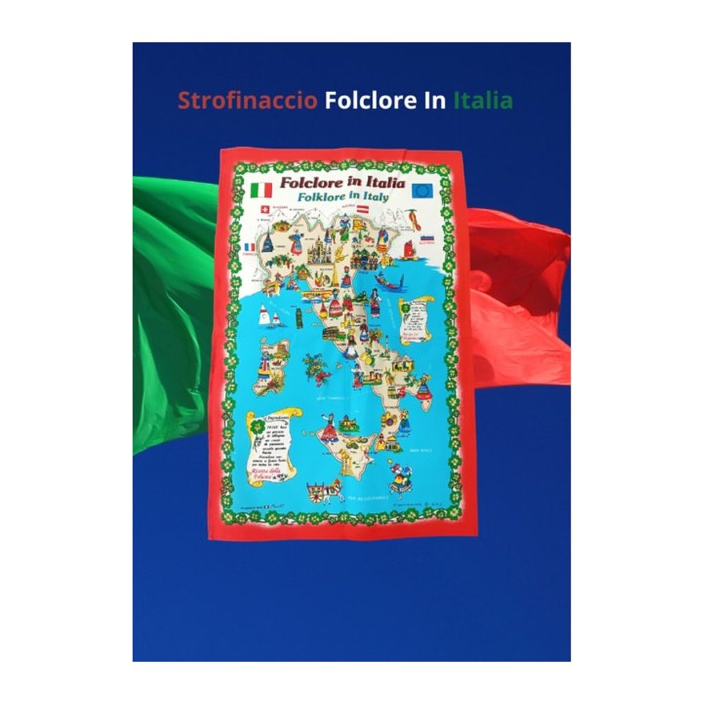 Strofinaccio in cotone Folclore in Italia