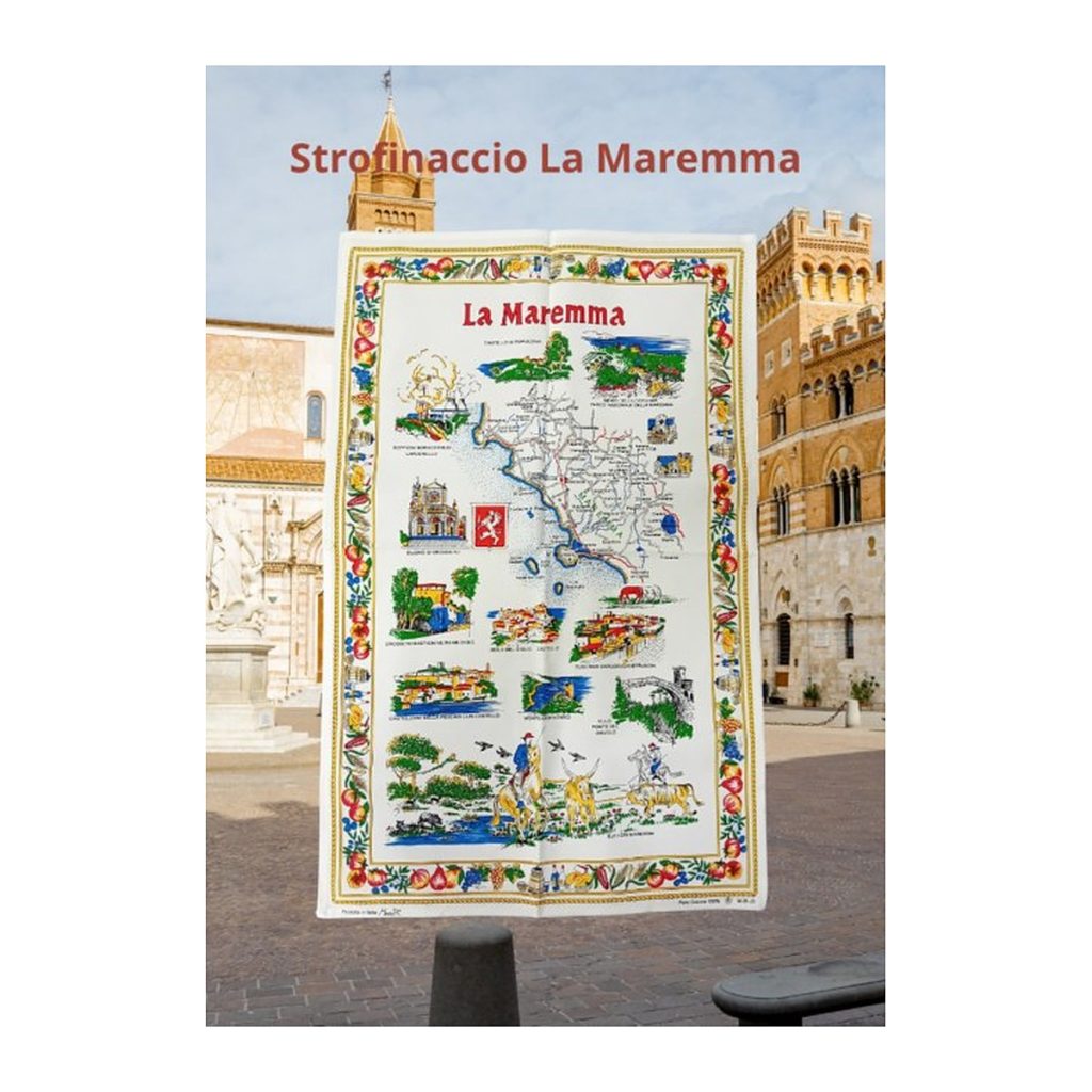 Strofinaccio in cotone La Maremma
