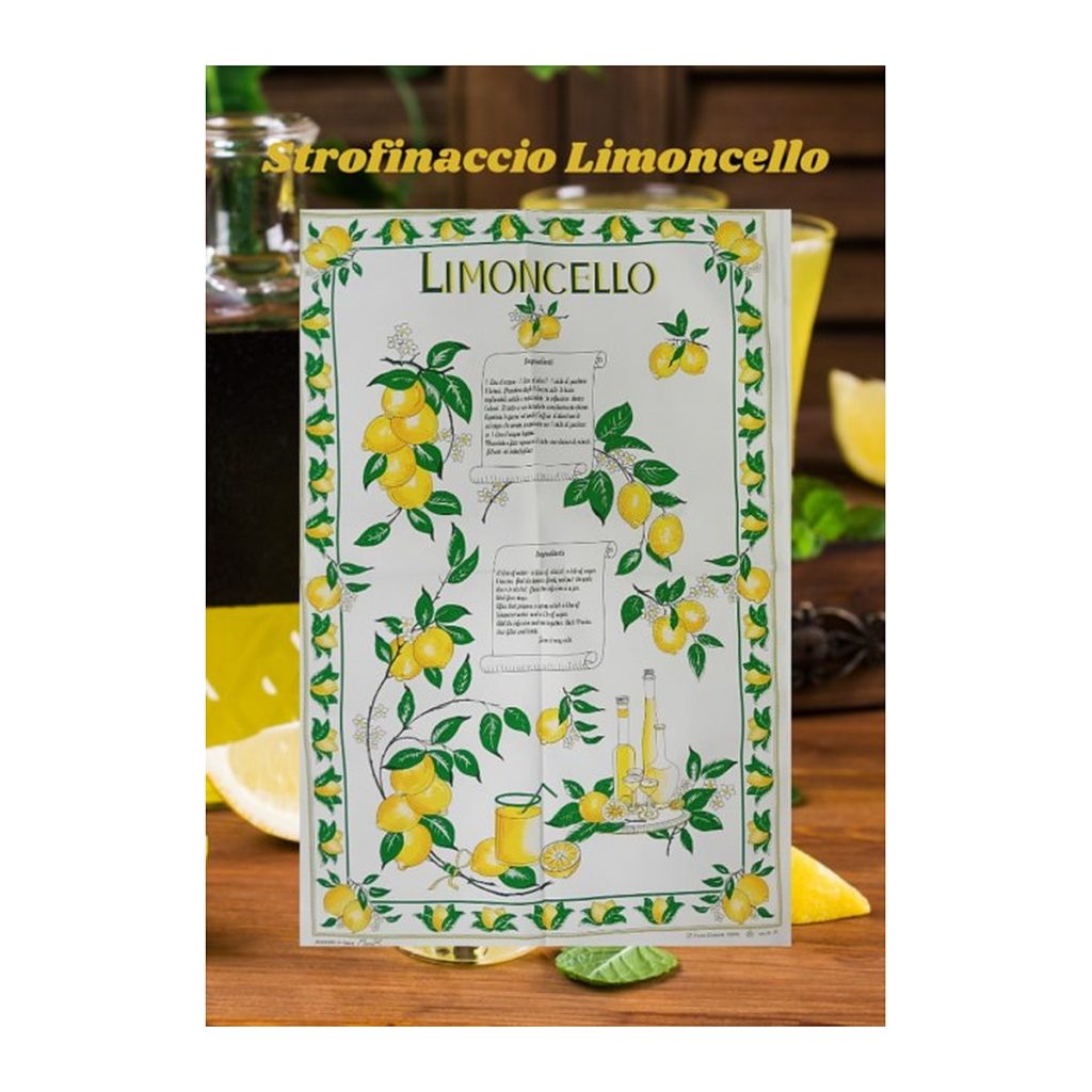 Strofinaccio in cotone Limoncello