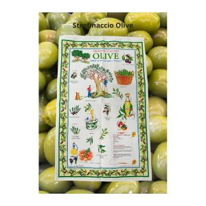 Strofinacci in cotone pronti - Olive italiane