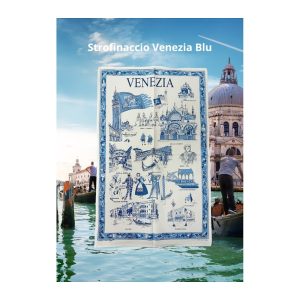 Strofinacci in cotone pronti - Venezia blu